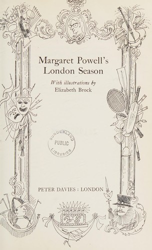 Cover for Margaret Powell's London season