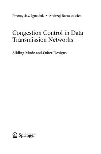 Cover for Congestion Control in Data Transmission Networks