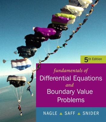 Cover for Students Solutions Manual Fundamentals Of Differential Equations With Boundary Value Problems With Ide Cd