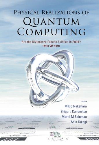 Cover for Physical Realizations of Quantum Computing