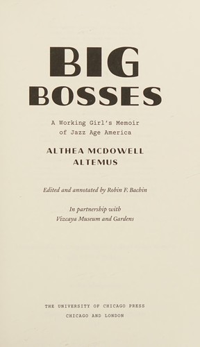 Cover for Big bosses