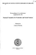 Cover for The State of Social Science Research in Ireland