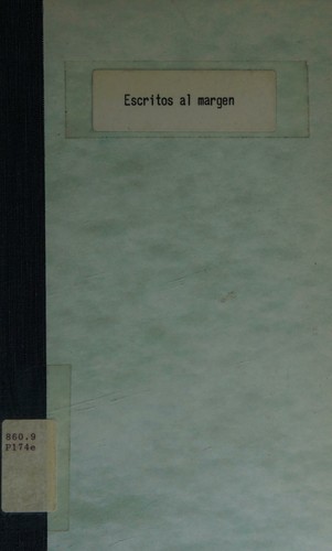 Cover for Escritos, al margen