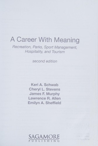 Cover for Career with Meaning