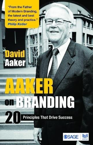 Cover for Aaker on branding
