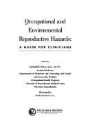 Cover for Occupational and environmental reproductive hazards