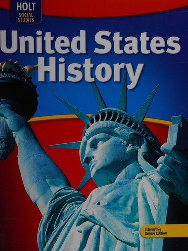 Cover for United States history