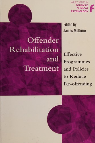 Cover for Offender rehabilitation and treatment