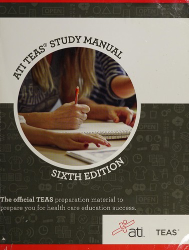 Cover for ATI TEAS study manual for the Test of Essential Academic Skills