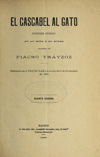 Cover for El cascabel al gato