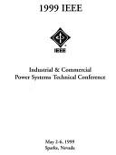 Cover for Industrial and Commercial Power Systems Technical Conference (I&cps) Proceedings