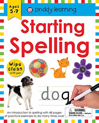 Cover for Wipe Clean Workbook : Starting Spelling