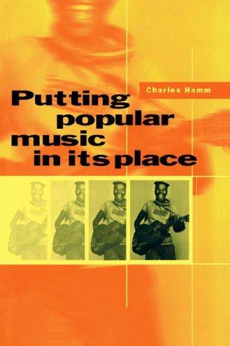 Cover for Putting Popular Music in its Place