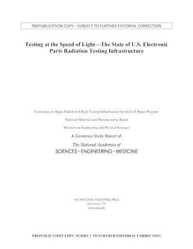 Cover for Testing at the Speed of Light