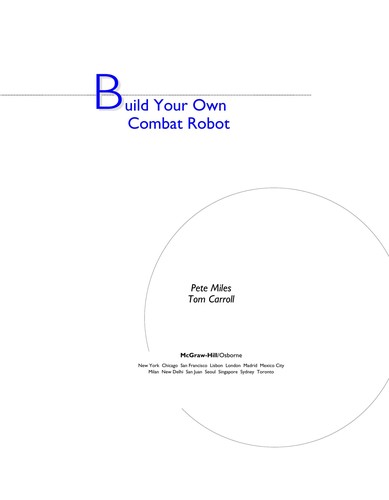 Cover for Build Your Own Combat Robot
