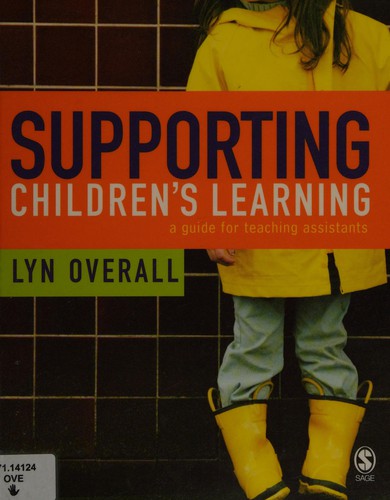 Cover for Supporting children's learning