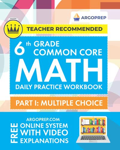 Cover for 6th Grade Common Core Math : Daily Practice Workbook - Part I