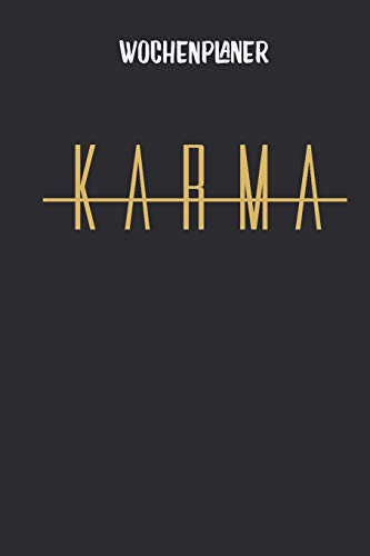 Cover for Wochenplaner mit Karma minimalistisch