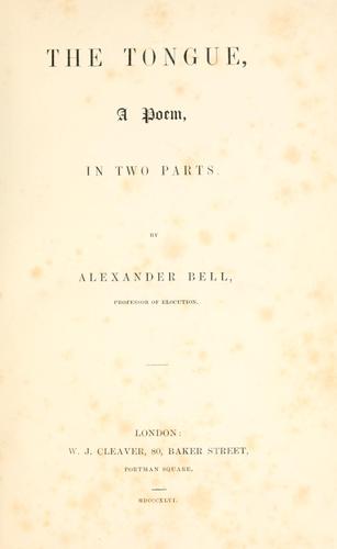 Cover for tongue