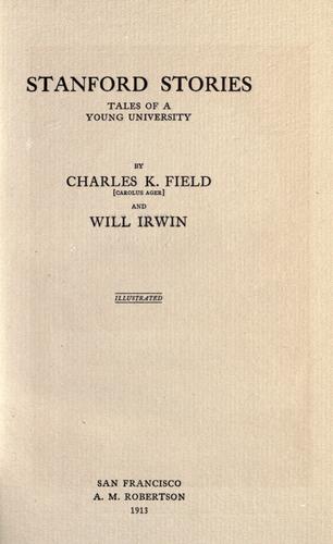 Cover for Stanford stories