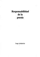 Cover for Responsabilidad de la poesía