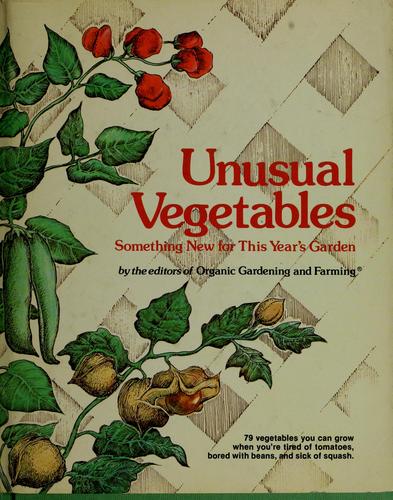 Cover for Unusual vegetables
