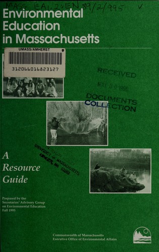 Cover for Environmental education in Massachusetts