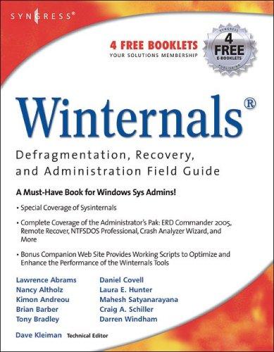 Cover for Winternals