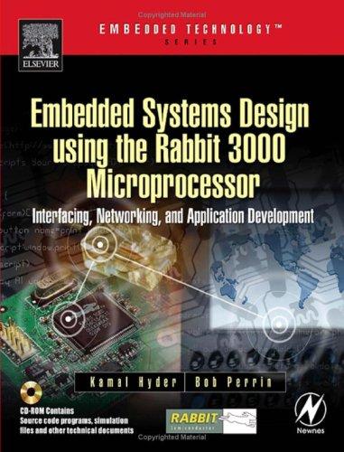Cover for Embedded systems design using the Rabbit 3000 microprocessor