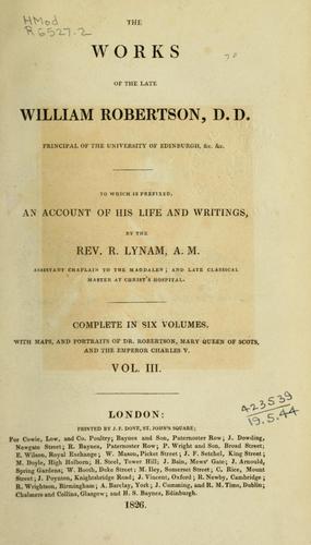 Cover for Works