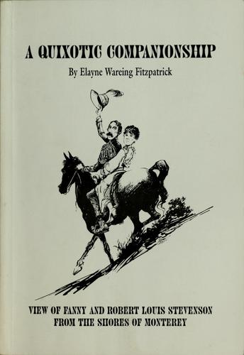 Cover for A quixotic companionship