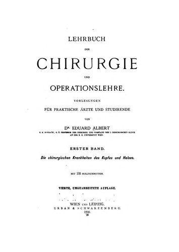 Cover for Lehrbuch der Chirurgie und Operationslehre. v. 4, 1891