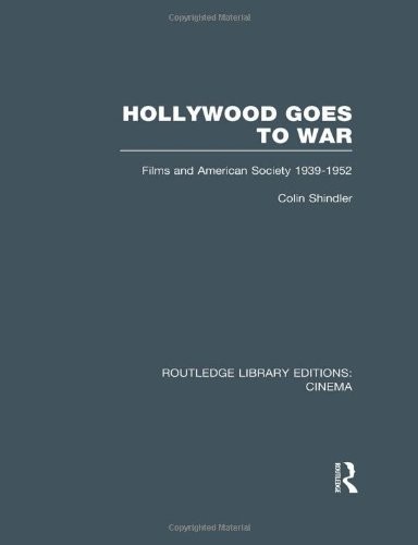 Cover for Hollywood Goes to War
