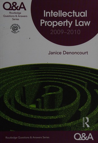 Cover for Q&A intellectual property law