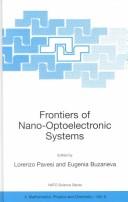 Cover for Frontiers of nano-optoelectronic systems