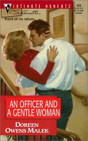 Cover for An Officer and a Gentle Woman (Silhouette Intimate Moments #958) (Men in Blue)