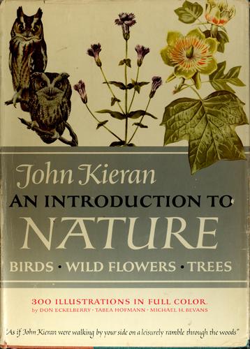 Cover for An introduction to nature