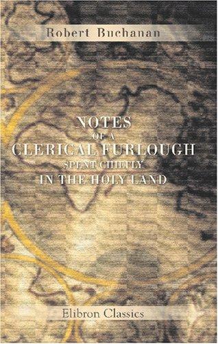Cover for Notes of a Clerical Furlough Spent Chiefly in the Holy Land