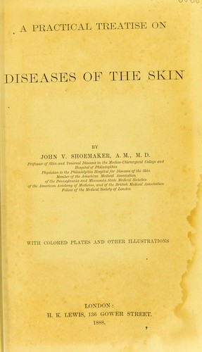 Cover for A practical treatise on diseases of the skin