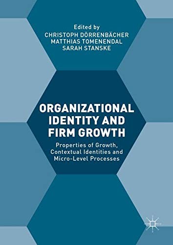 Cover for Organizational Identity and Firm Growth