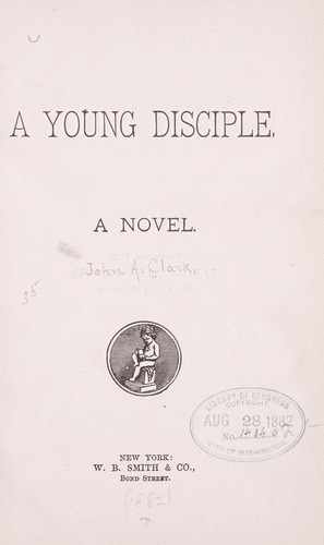 Cover for A young disciple