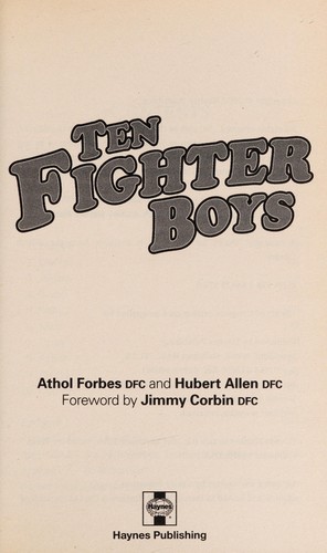 Cover for Ten fighter boys