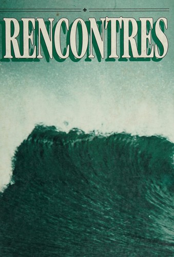 Cover for Rencontres