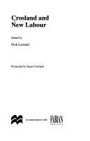 Cover for Crosland and New Labour