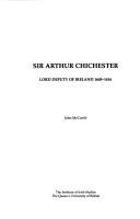 Cover for Sir Arthur Chichester, Lord Deputy of Ireland, 1605-1616