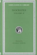Cover for Isocrates, Volume I