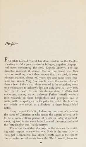 Cover for The forty Martyrs