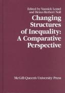 Cover for Changing structures of inequality