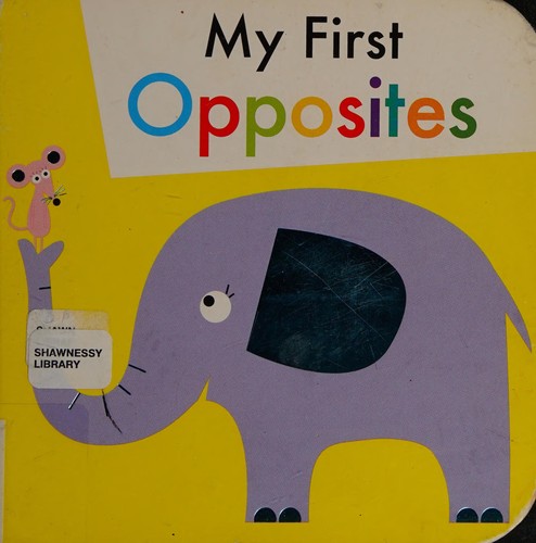 Cover for My First Opposites