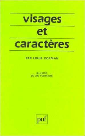 Cover for Visages et caractères